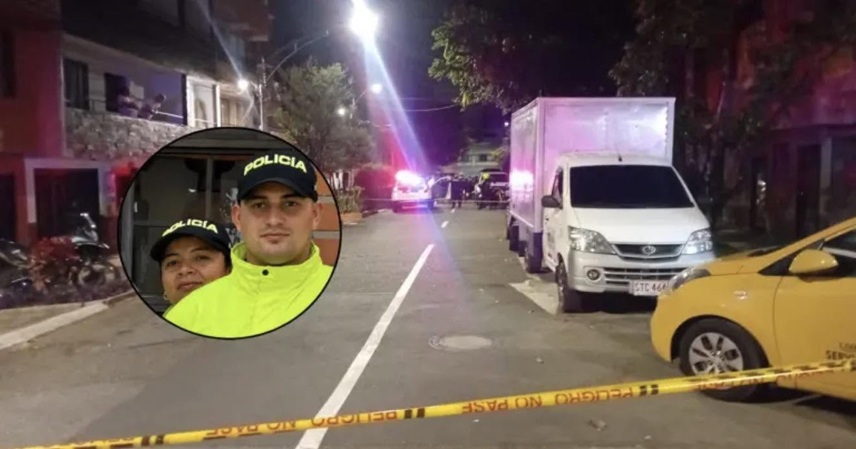 Dos investigadores de la Policía fueron asesinados en Laureles durante procedimiento a vehículo reportado como hurtado