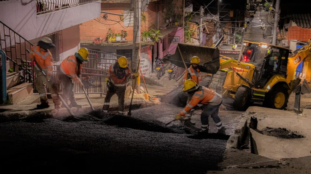 Malla Vial paventacion Vias de Medellín