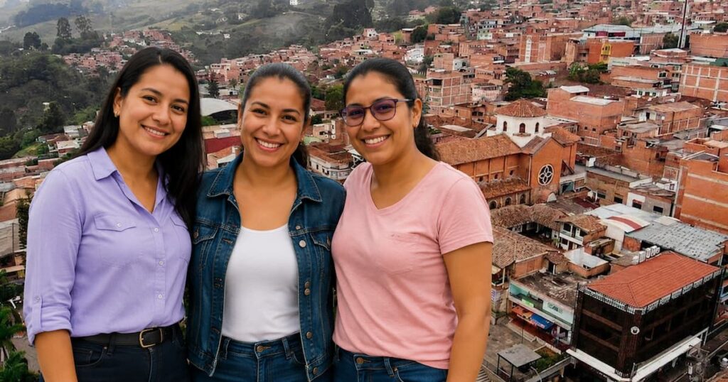 Mujeres participan en la jornada de socialización de la Ruta Integral Mujeres Decididas en San Antonio de Prado.
