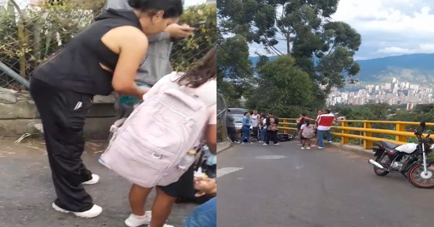 Ciudadano reporta accidente de tránsito en la Loma de Los Vargas y solicita una ambulancia de urgencia