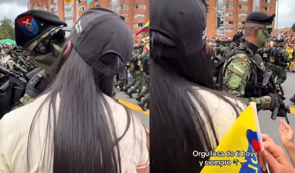desfile militar en Colombia Viral (1)
