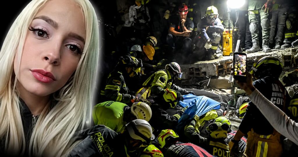 Rescate de Daniela Largo tras permanecer 36 horas bajo los escombros en Pereira