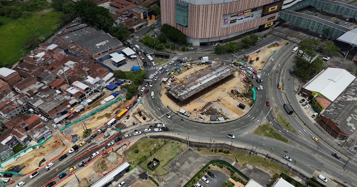 Cambios de movilidad en la glorieta de Mayorca por obras del intercambio vial.