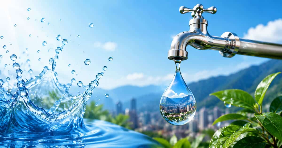 Ciudadanos de Medellín enfrentan llamado de las autoridades para reducir el consumo de agua ante las condiciones secas.