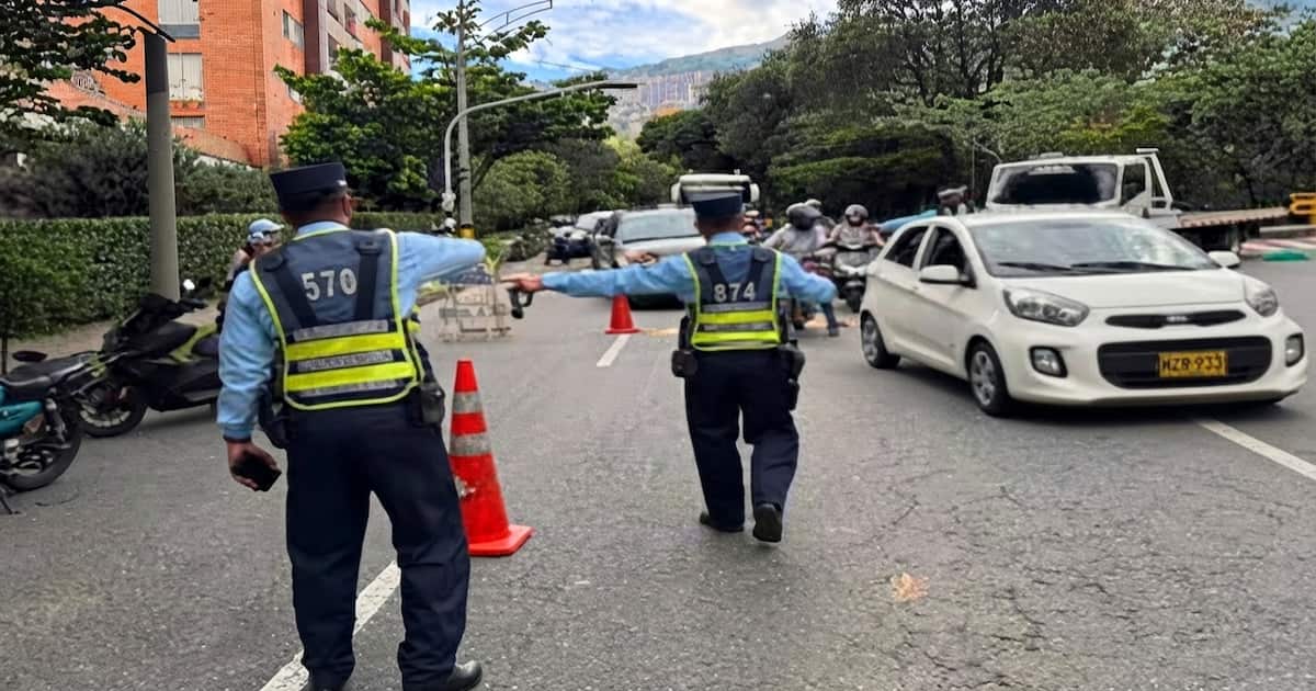 Cierres viales en Medellín durante el fin de semana del 25 al 27 de septiembre de 2026