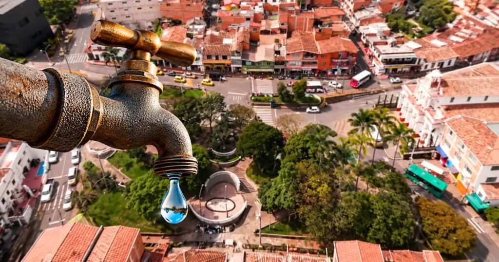 Acueducto veredal de San Cristóbal aplica racionamientos de agua por disminución del caudal de la quebrada La Iguaná.