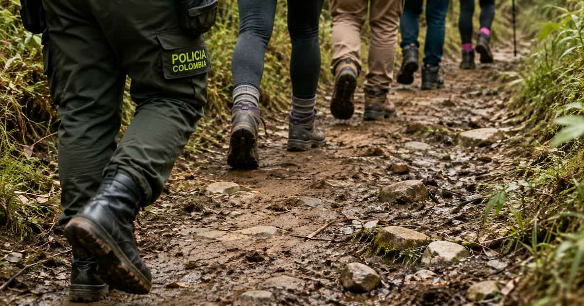 Hallazgo de restos de una mujer en zona rural de Envigado Antioquia