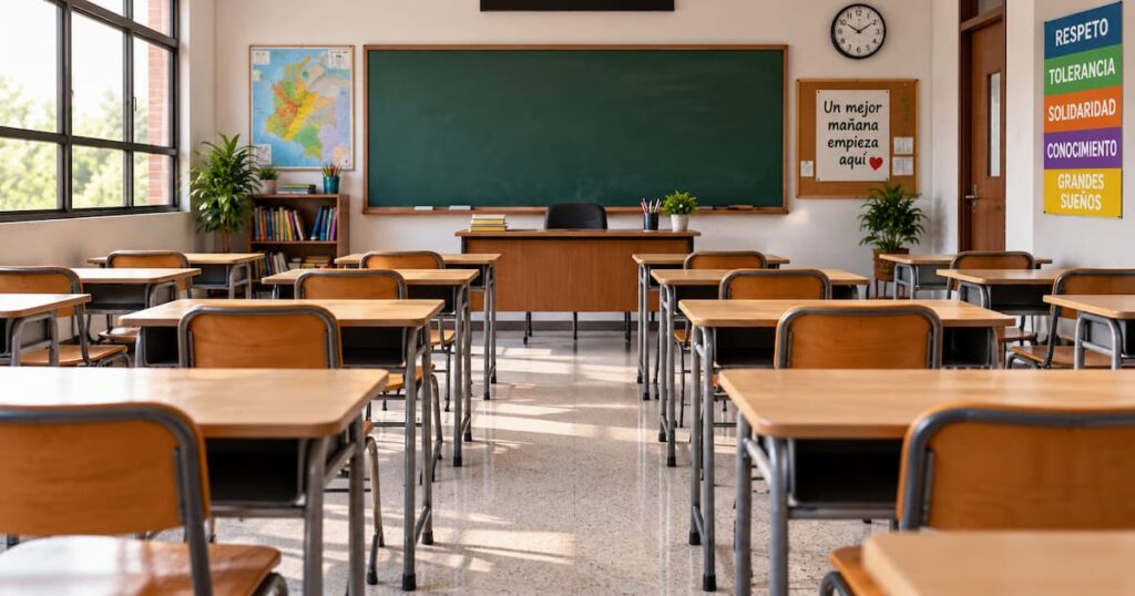 Autoridades investigan situación ocurrida en una institución educativa del sector La Sierra en Medellín.