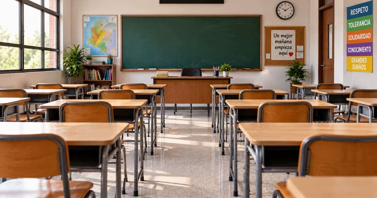 Autoridades investigan situación ocurrida en una institución educativa del sector La Sierra en Medellín.