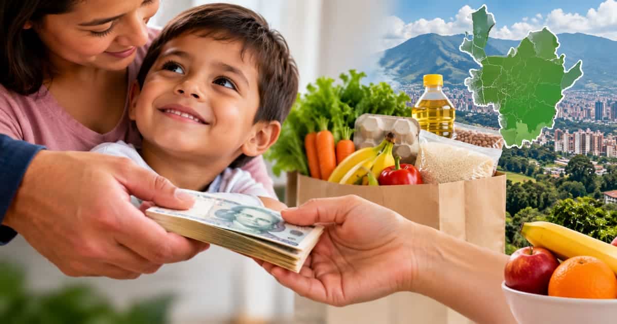 Renta alimentaria en Antioquia para personas con discapacidad en situación de pobreza extrema