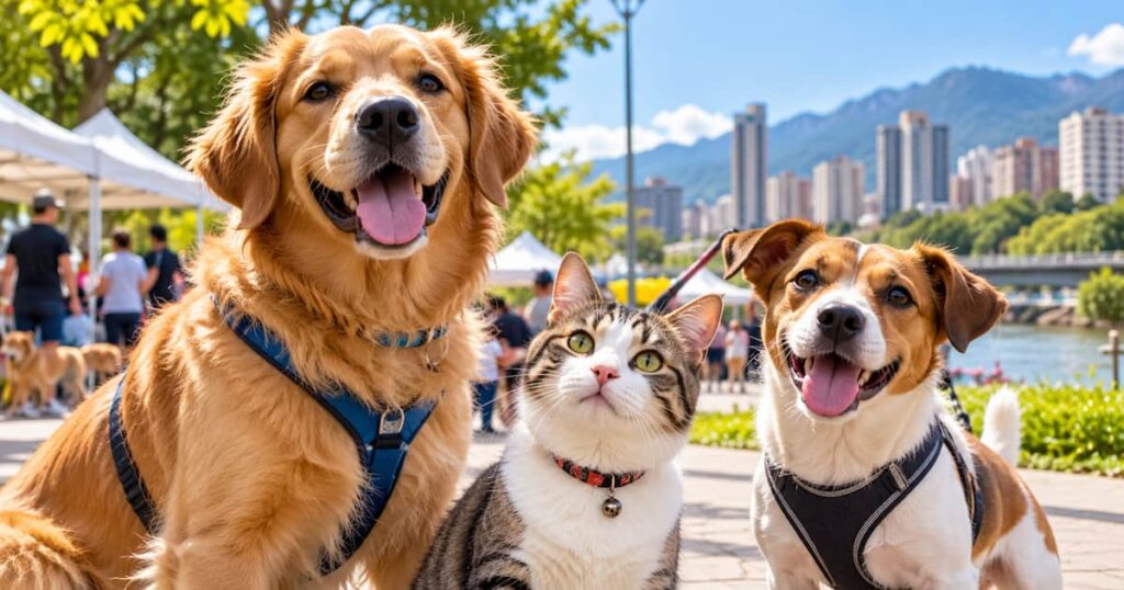 Jornada de bienestar animal para perros y gatos en Medellín.