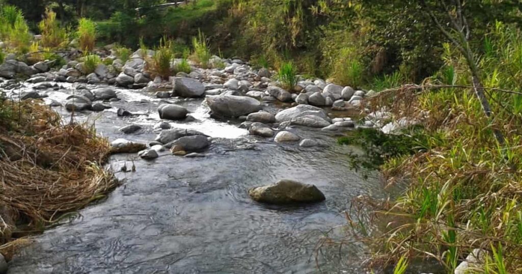 Río Sauce en Santa Rosa de Osos donde murió un adolescente de 15 años
