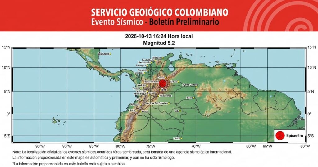 Panorama urbano de Medellín relacionado con el reporte de un sismo sentido en el Valle de Aburrá.